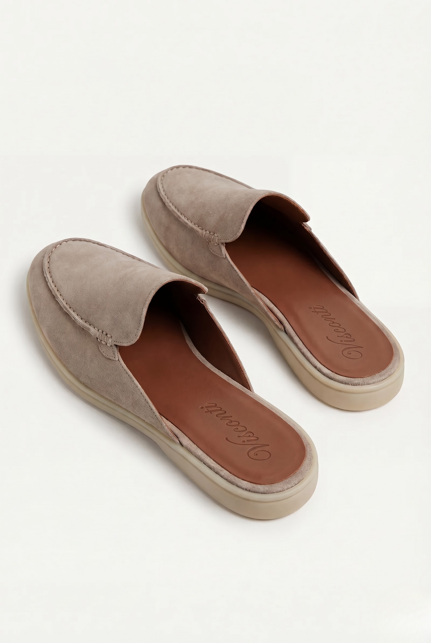Visconti Yatch Mule Woman - Cammello