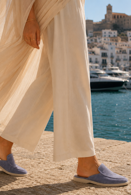 Visconti Yatch Mule Woman - Bianco