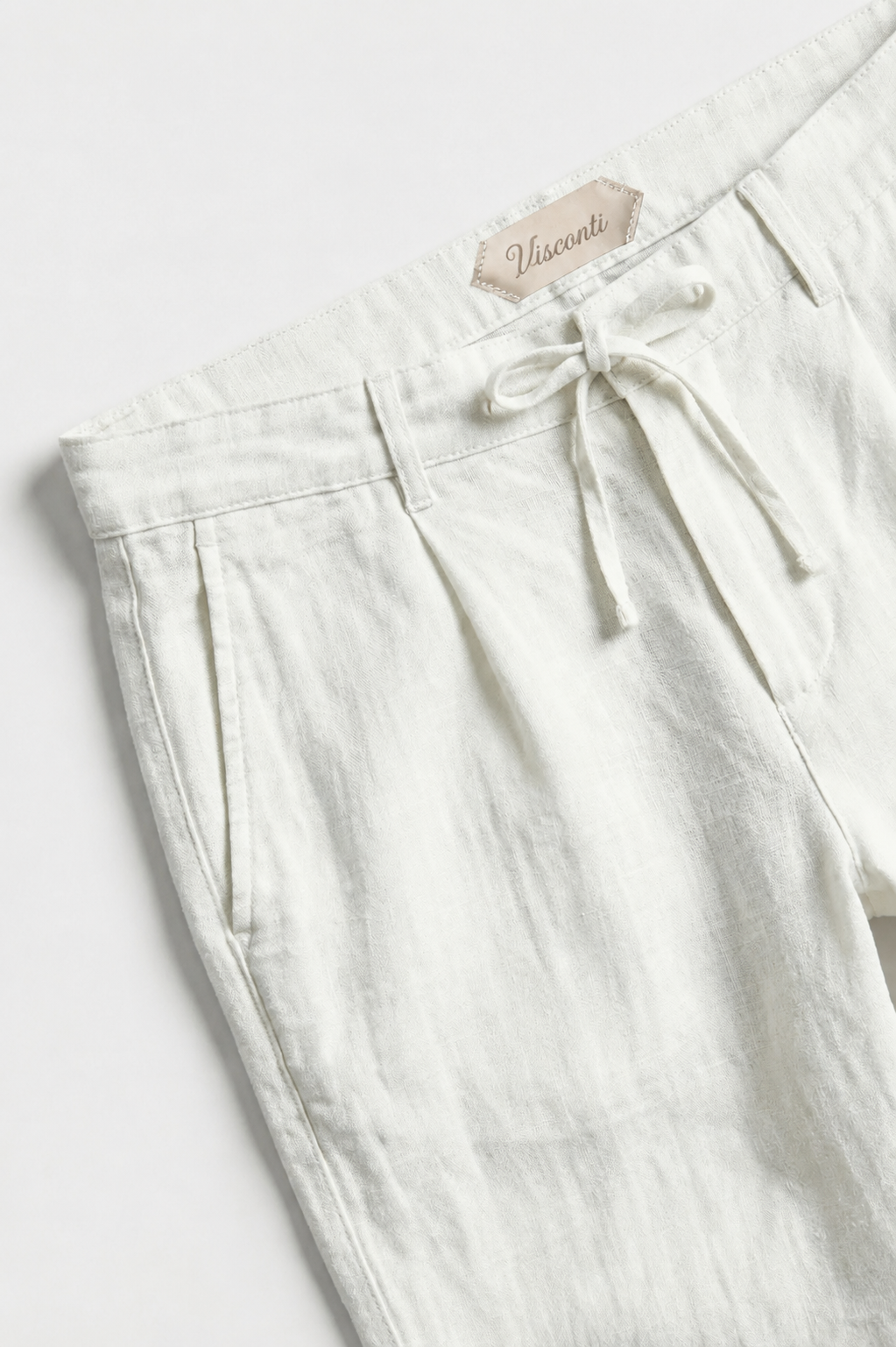 Visconti Linen Trousers - Verde