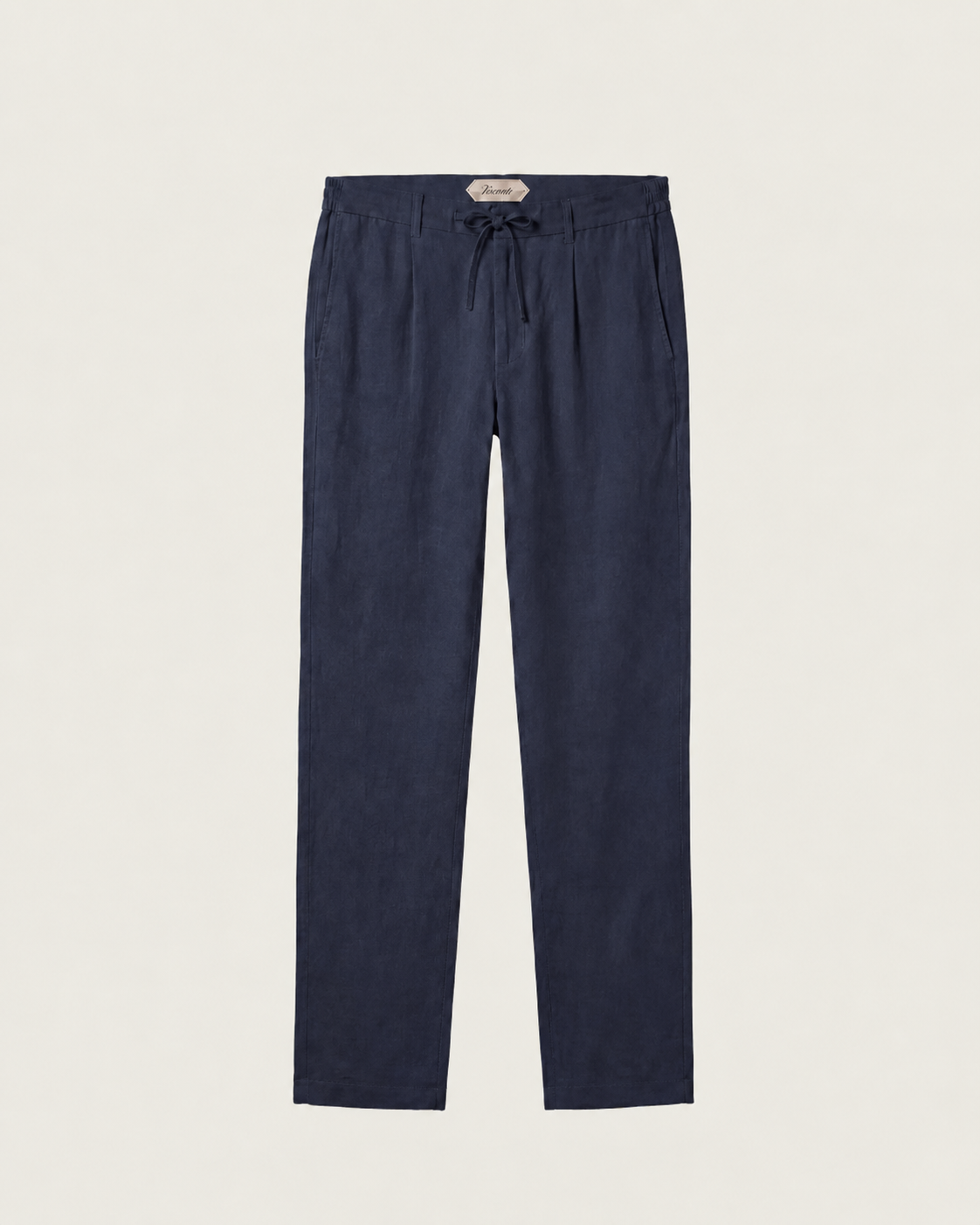 Visconti Linen Trousers - Nero