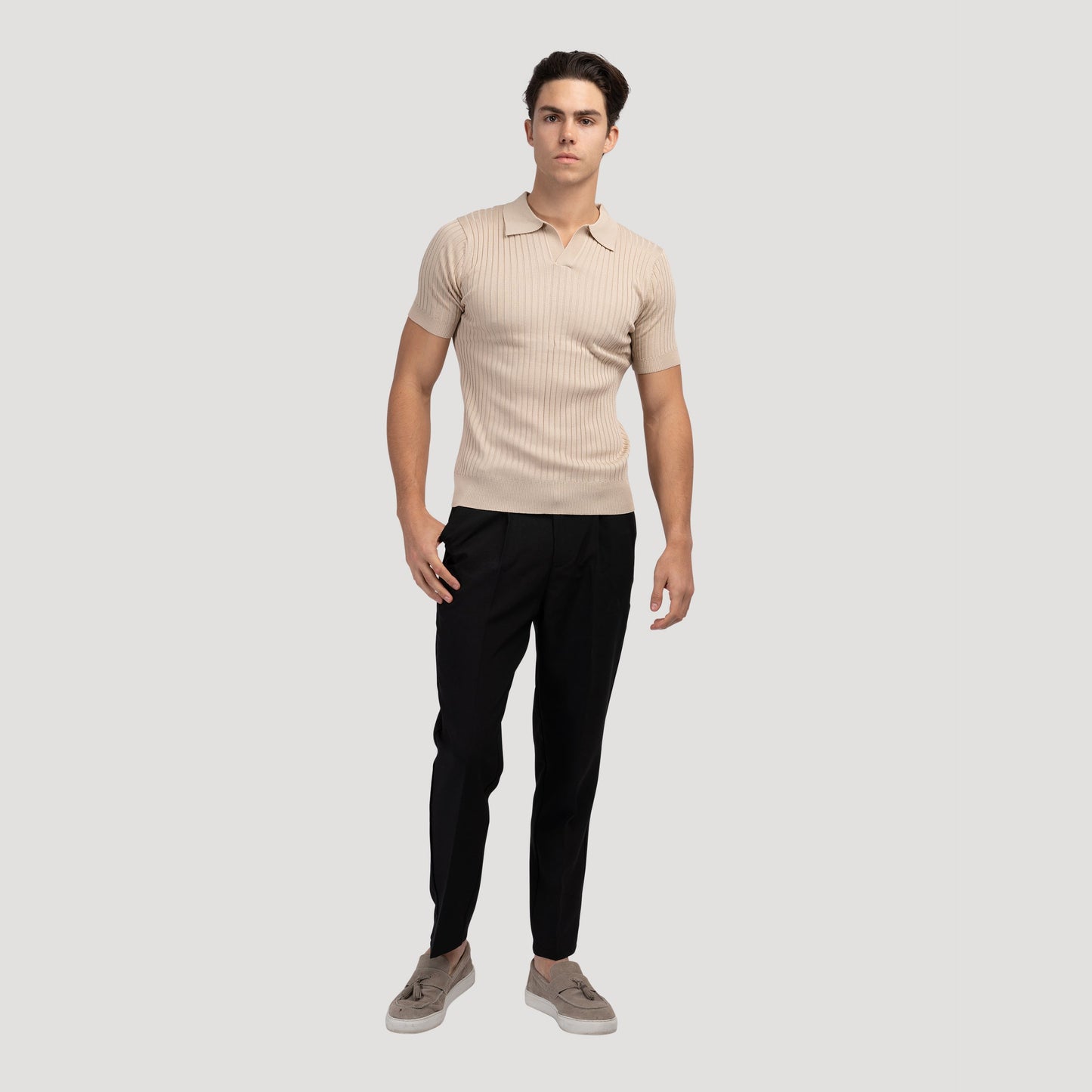 Visconti Casual Polo - Beige
