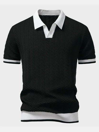 Visconti Polo in maglia Ascot - Bianco