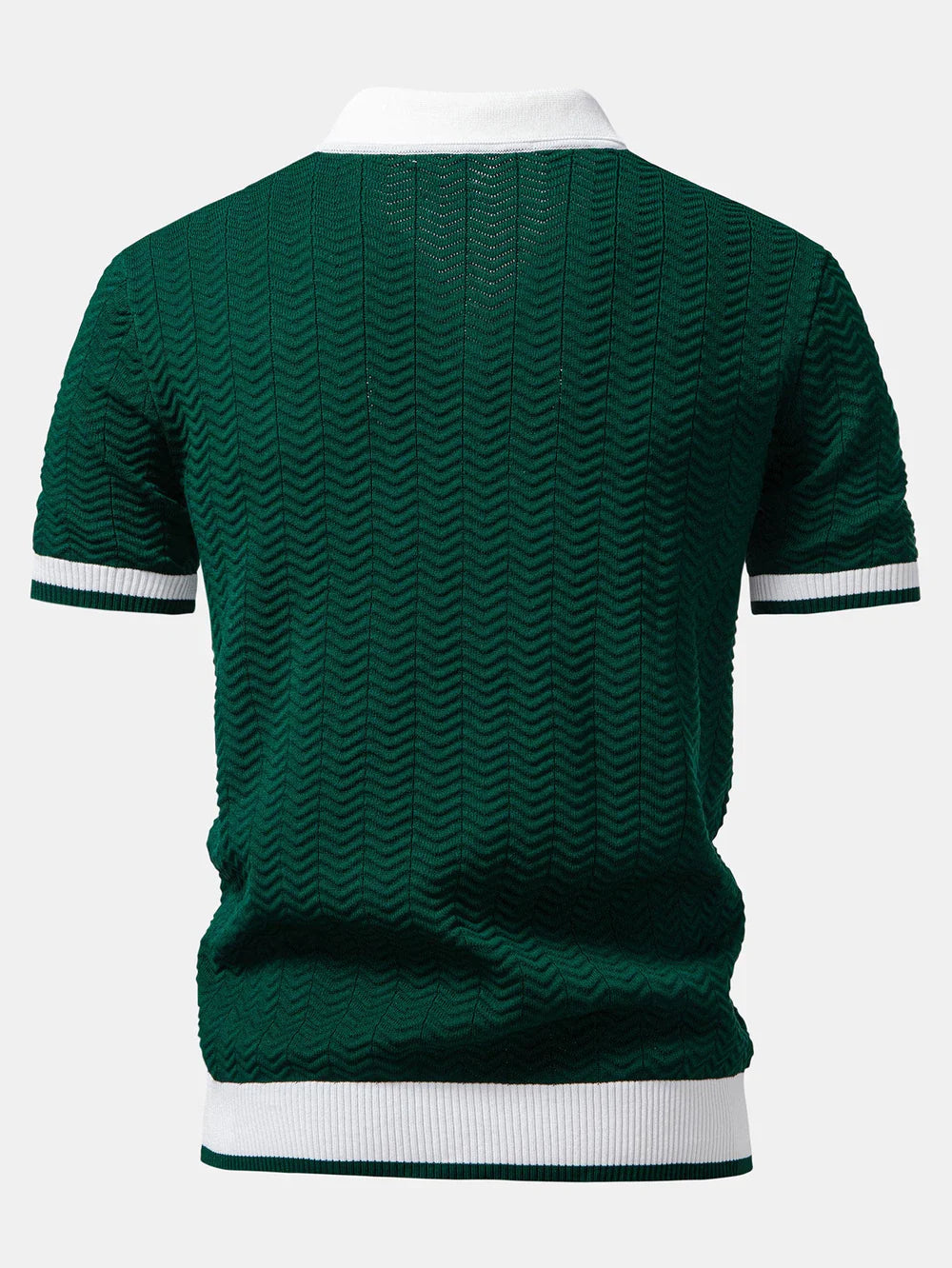 Visconti Polo in maglia Ascot - Bianco