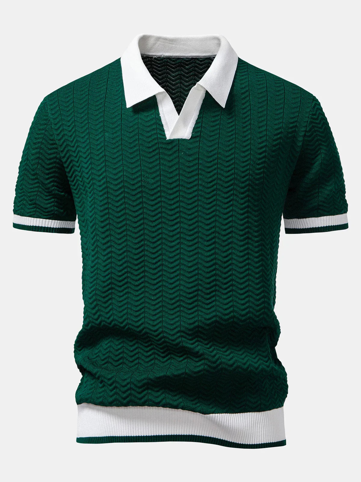 Visconti Polo in maglia Ascot - Nero